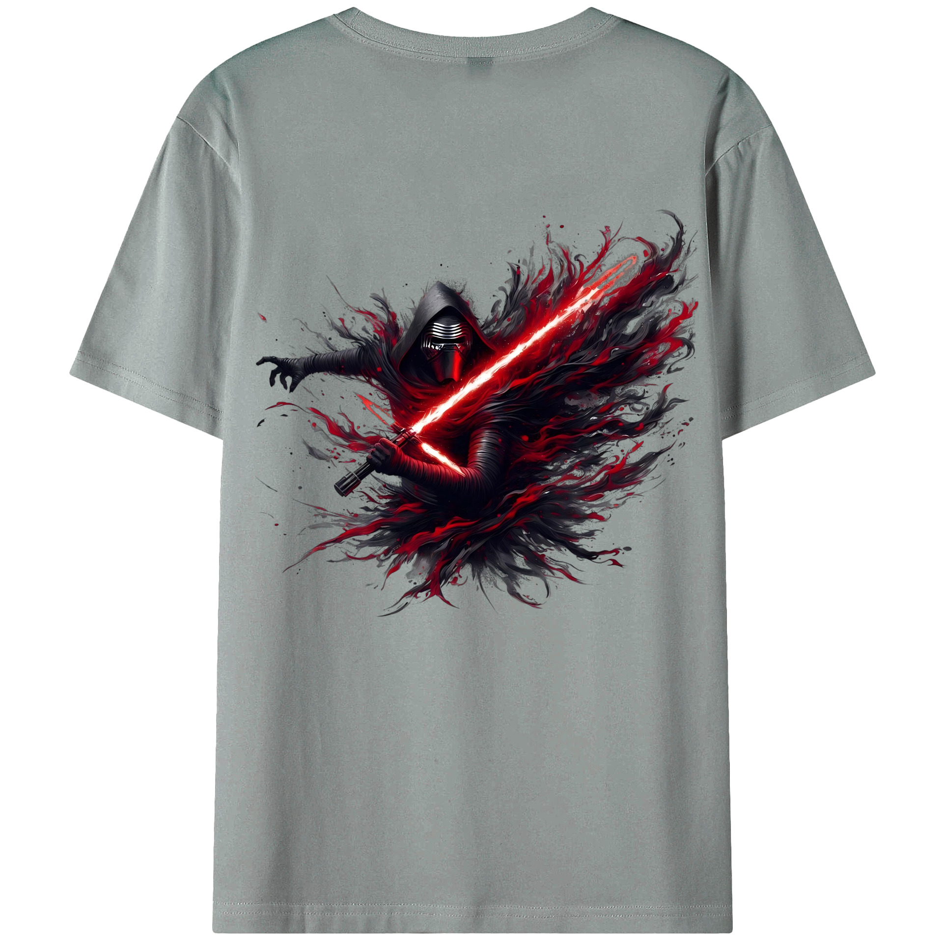 （画像用） スター・ウォーズ Star Wars 綿100％ メンズ半袖Tシャツ（バックプリント） 通気性